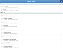 Tablet Screenshot of amxx.pl